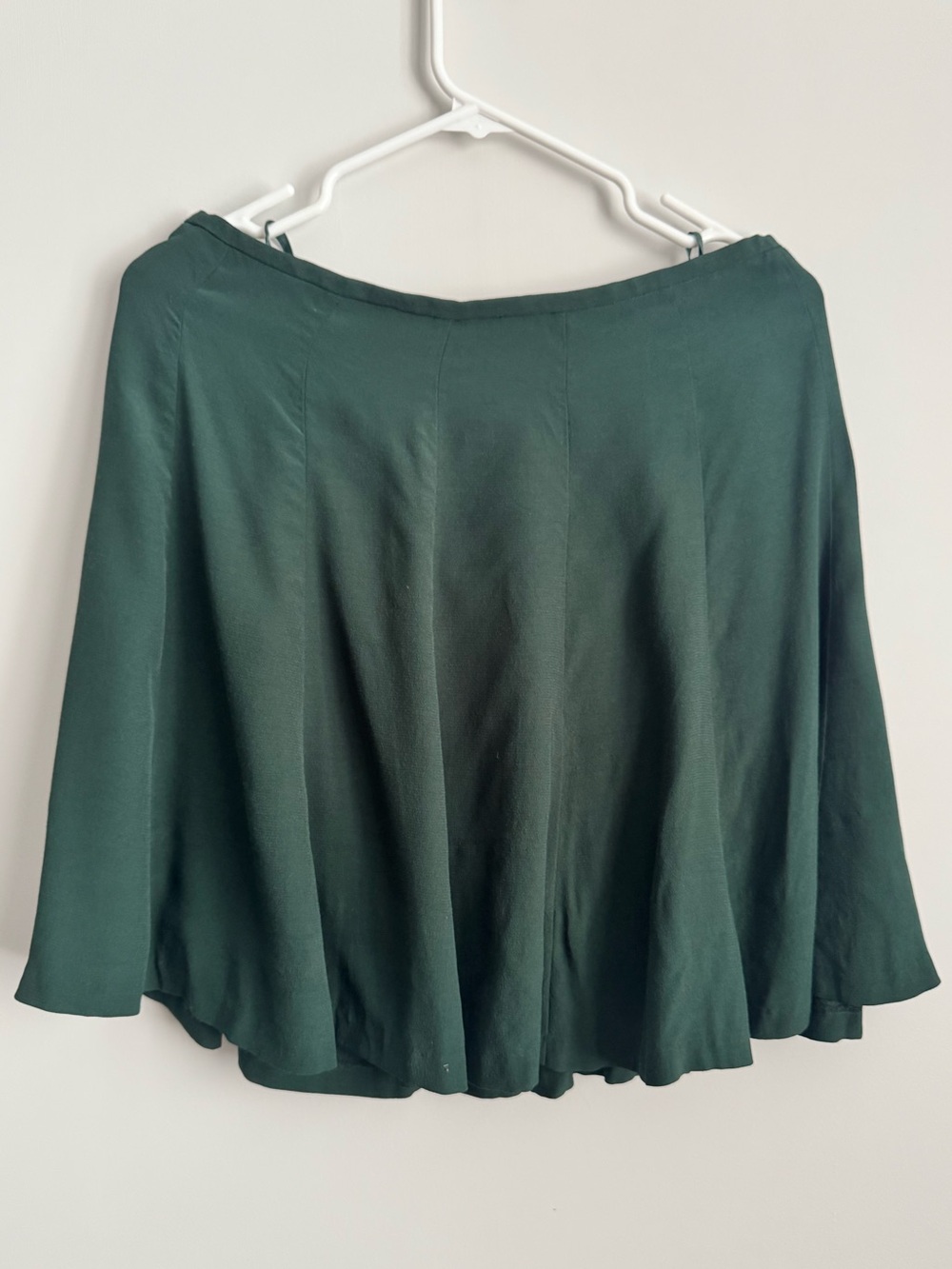 Gianni Bini Dark Green Flowy Romantic Women's Skirt